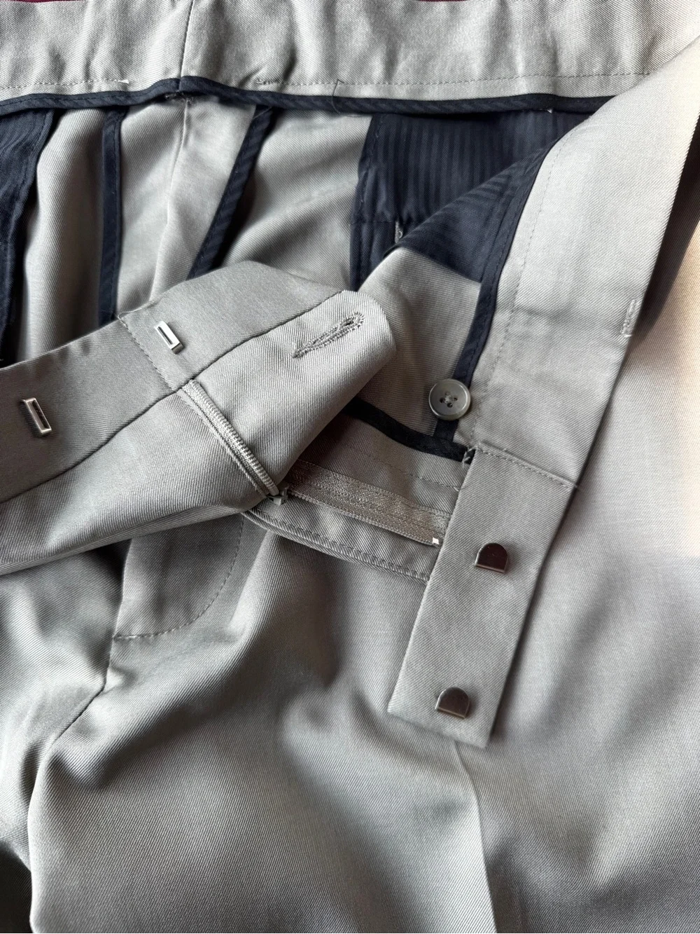Men's Classic Dress Pants in Light Khaki